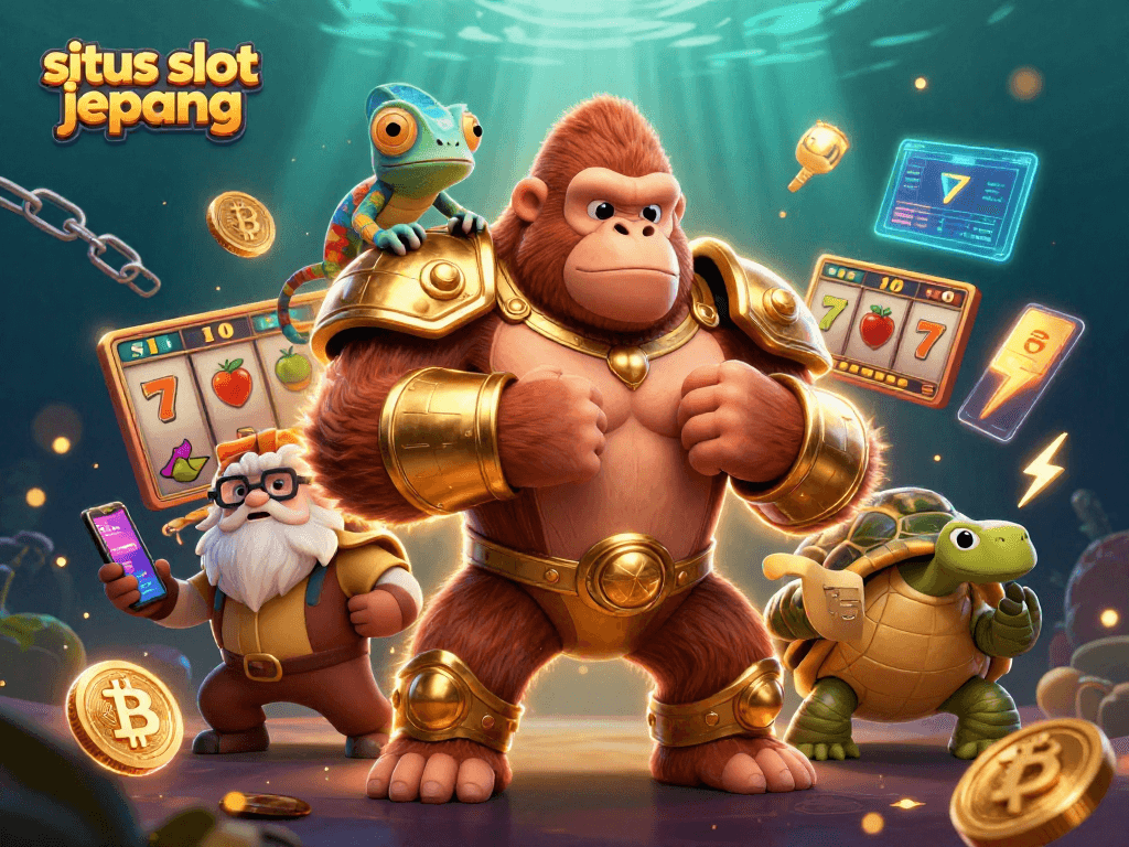 Experience thrilling wins at situs slot jepang with vibrant slot reels and dynamic gaming elements.