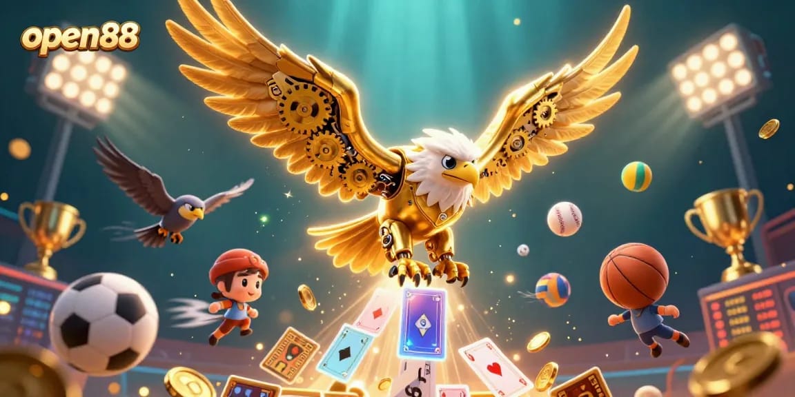 Experience thrilling gameplay at open88 with vibrant 3D casino elements and dynamic gaming action.