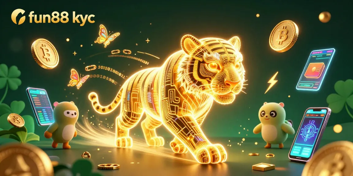 Trải nghiệm cá cược tại Fun88 KYC với hình ảnh rực rỡ của sòng bạc ảo.