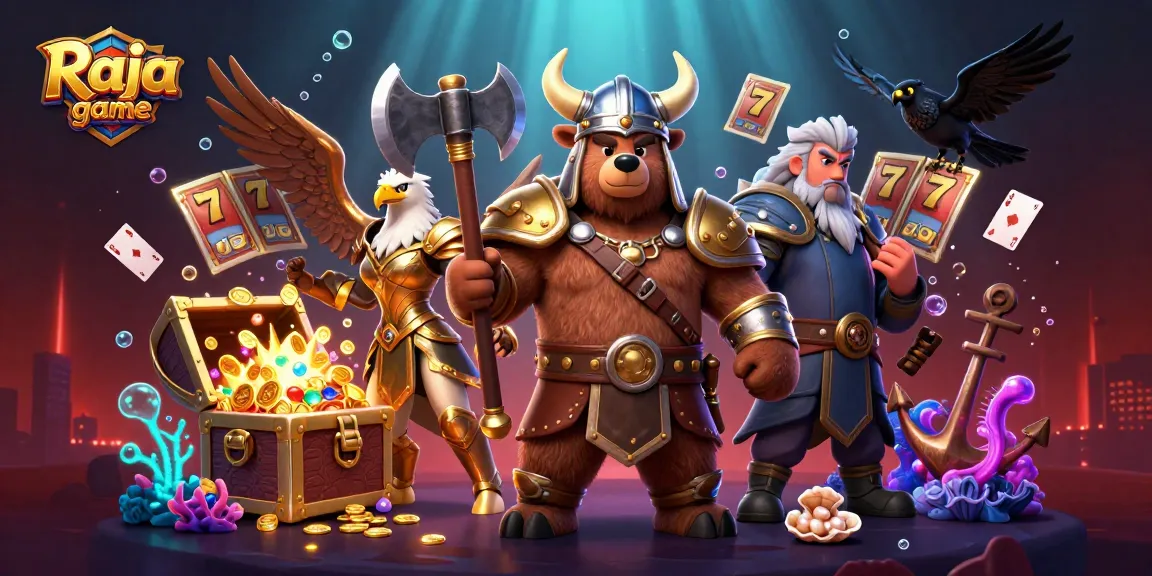 Experience the excitement of Raja game with vibrant slots and immersive characters.