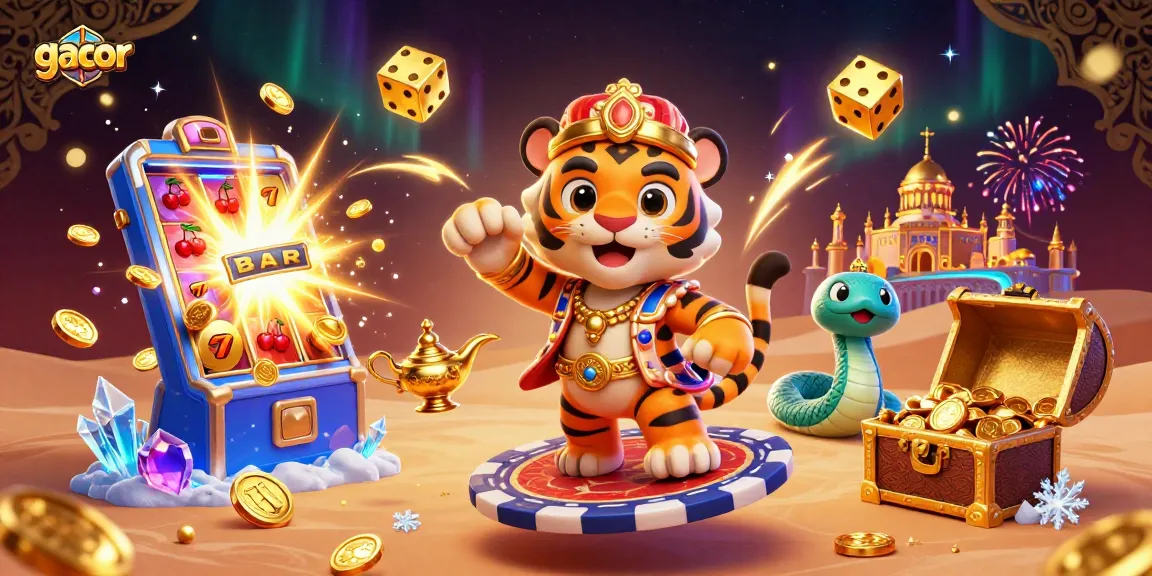 Play and win big with gacor slots featuring vibrant characters and explosive casino elements.