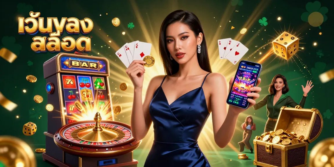 สัมผัสประสบการณ์การชนะที่น่าตื่นเต้นที่ เว็บตรงสล็อต ด้วยภาพที่น่าทึ่งและความตื่นเต้นของแจ็คพอต