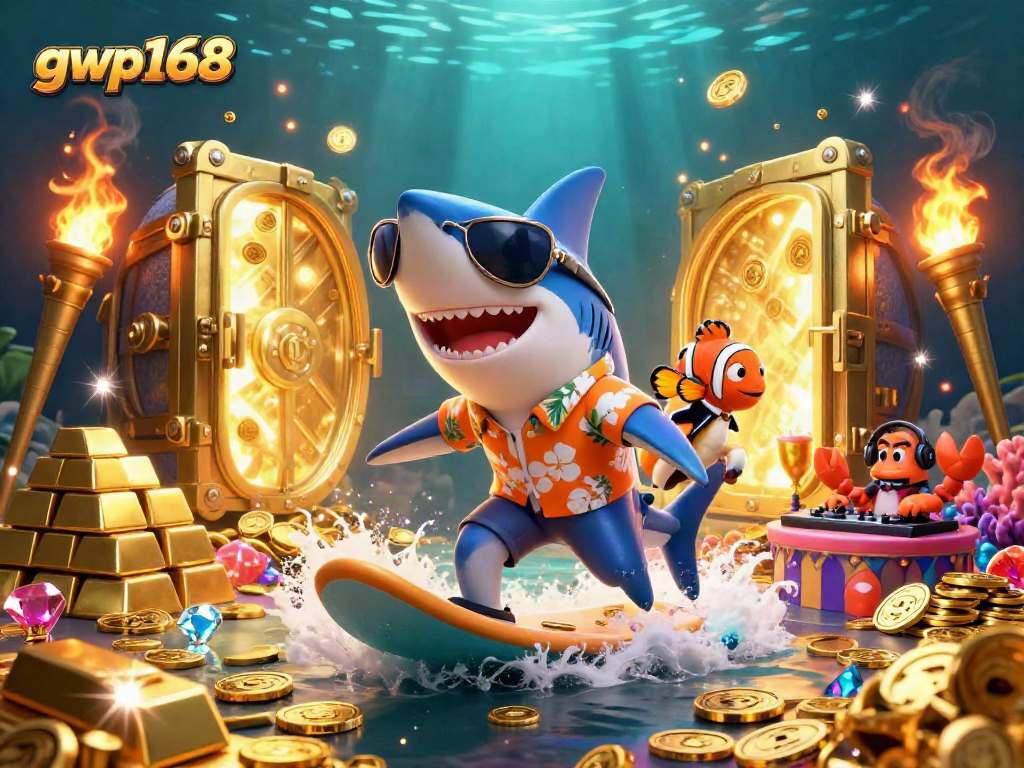 GWP168 menghadirkan pengalaman bermain game dengan interaksi ceria dan elemen kasino.