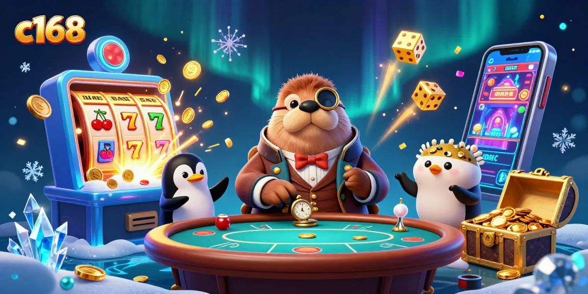 Experience high-stakes fun with c168 at an underwater poker table featuring dynamic casino elements.