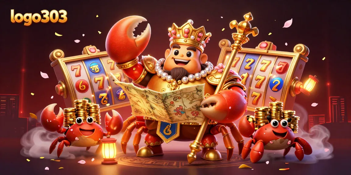 logo303 mengamati slot keberuntungan di kasino mega dengan simbol emas yang bersinar