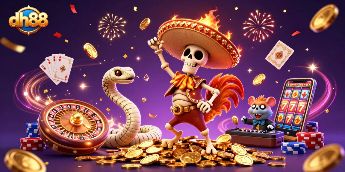 Experience thrilling wins at dh88 with vibrant casino action and festive atmosphere.
