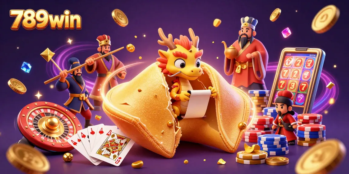 Experience the thrill of 789win as the wise dragon guides players through a vibrant casino adventure.