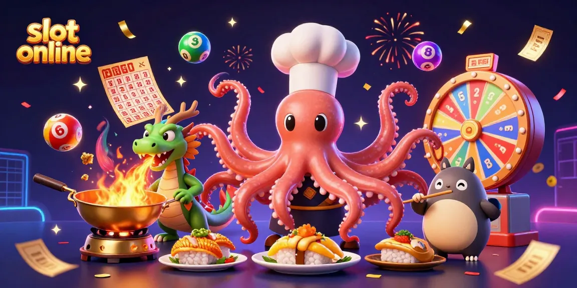 Experience exciting slot online gameplay with vibrant characters and dynamic casino elements.