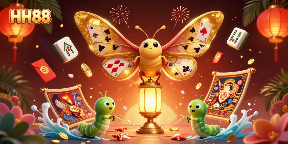 Experience exhilarating gaming at HH88 with vibrant casino elements and dynamic visuals.