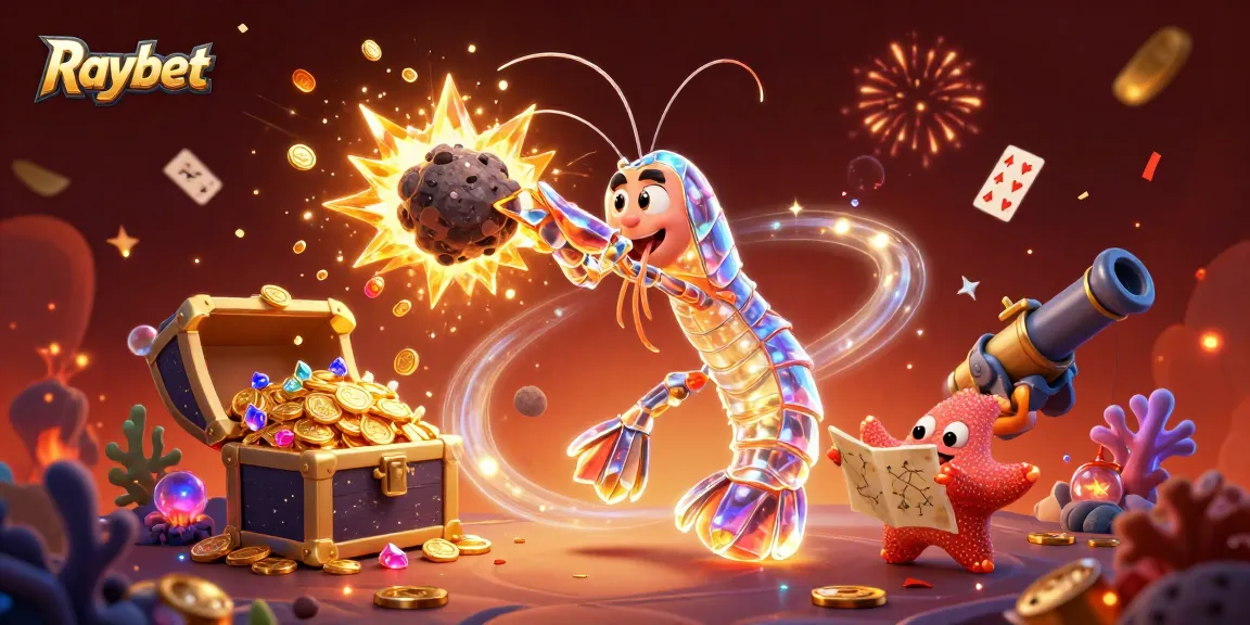 Experience thrilling gameplay at Raybet with vibrant underwater treasures and action-packed casino elements.