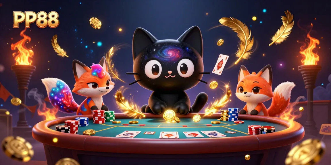 Experience thrilling gameplay at PP88 with dynamic poker elements and engaging characters.
