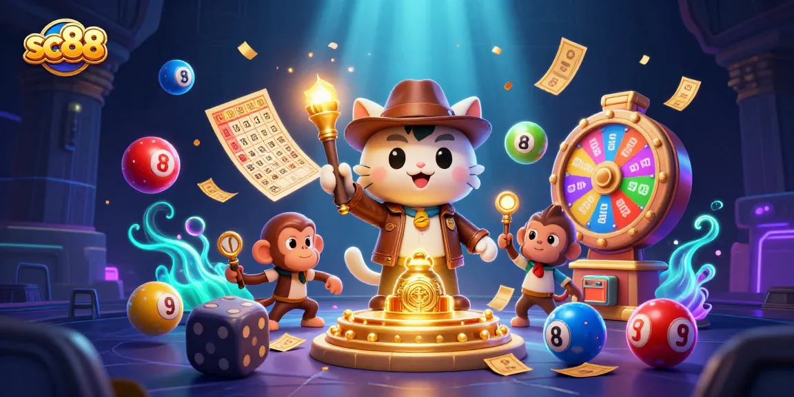 Experience thrilling gameplay at SC88 with vibrant casino elements and engaging characters.