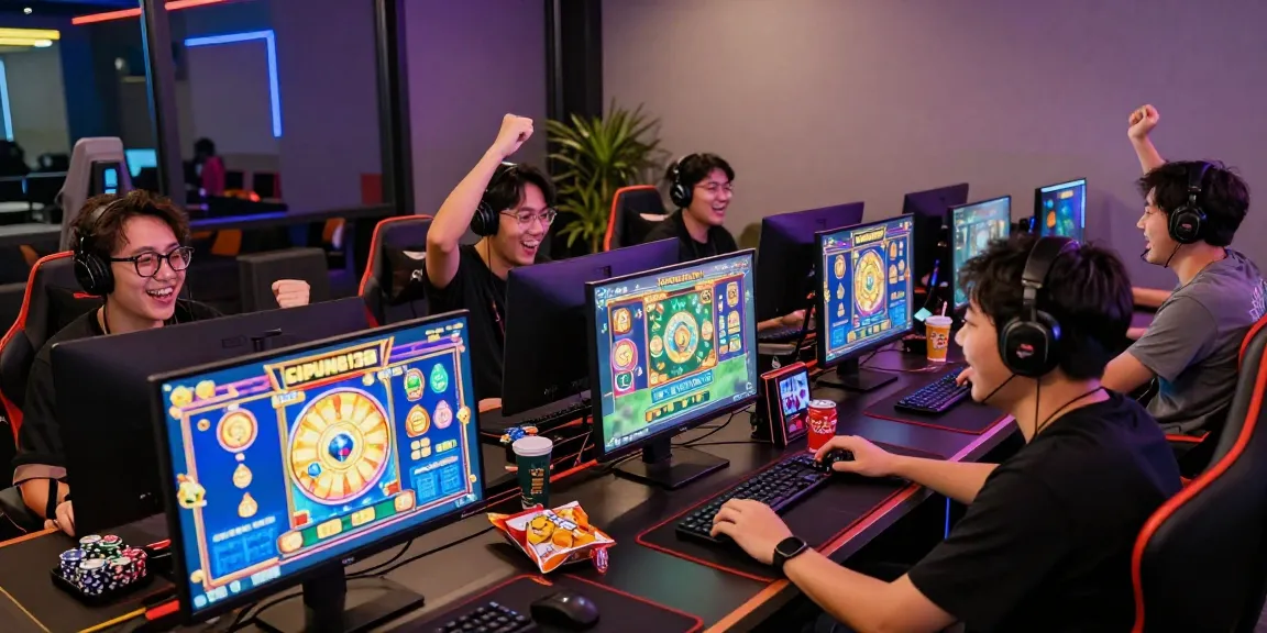 CIPUNG138 menyajikan suasana seru event slot gacor dengan pemain bahagia berinteraksi di lounge modern.