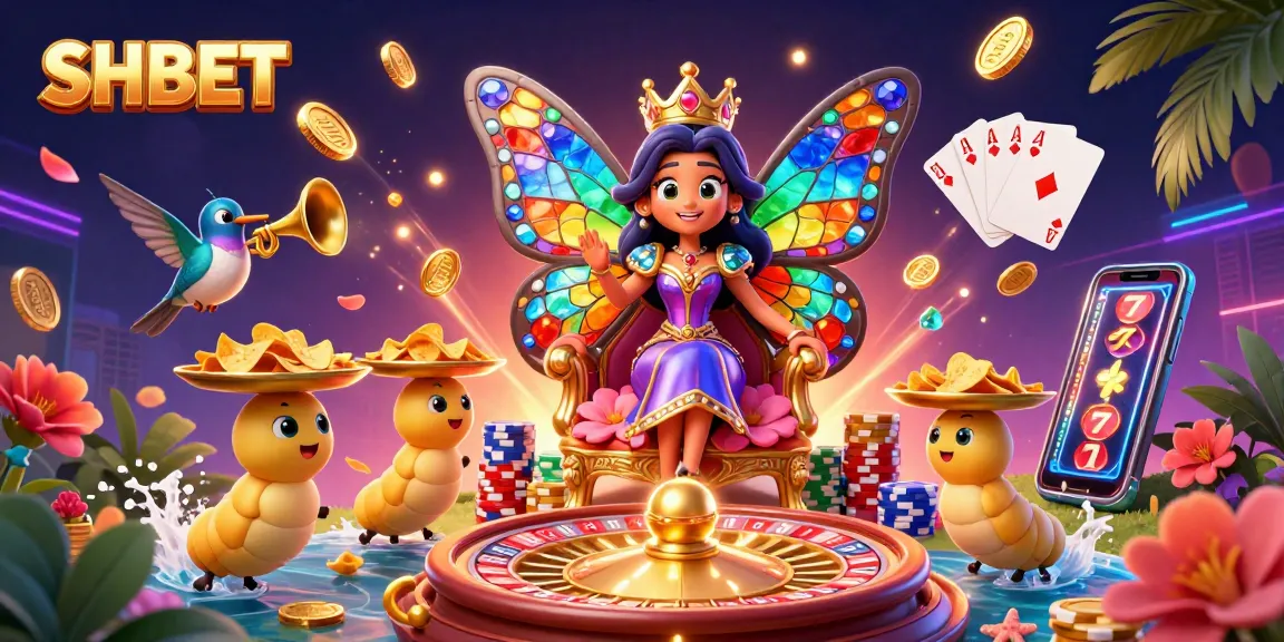 Experience big wins at SHBET with dazzling casino graphics, vibrant characters, and exciting game action.