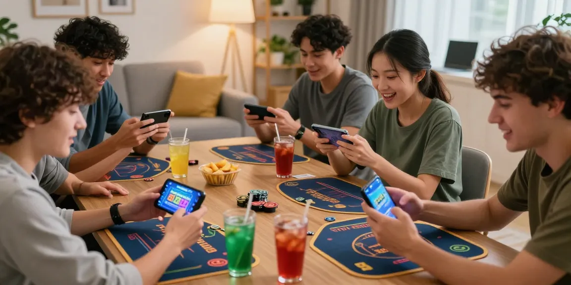 Players gather to find out more about Teen Patti Gold game strategies while enjoying a friendly competition in a lively atmosphere.