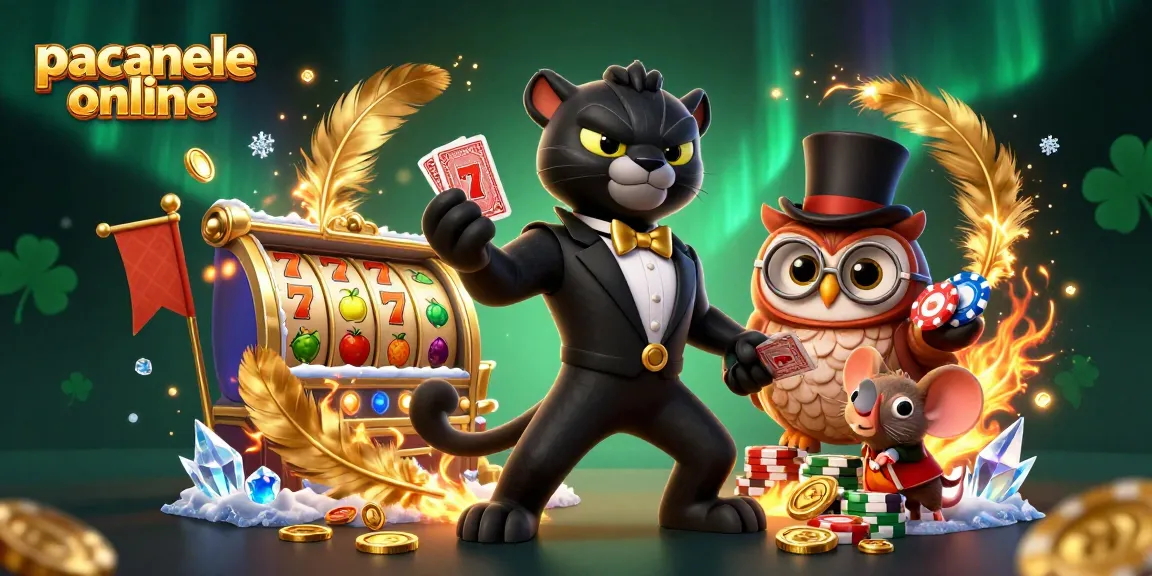 Joacă păcănele online și câștigă cu stil la Slot.md în această ilustrație captivantă.