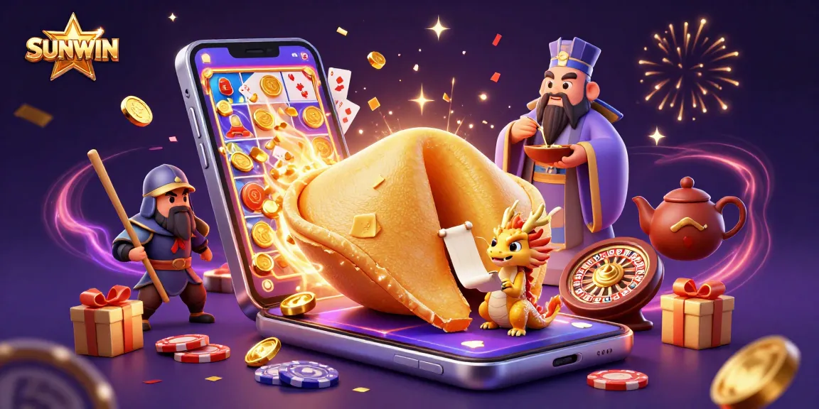 Engage in exciting gaming opportunities with SUNWIN's vibrant fortune cookie scene and dynamic casino elements.