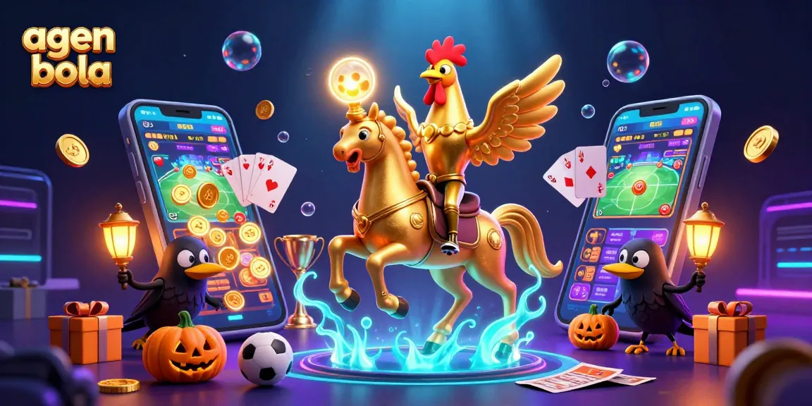 Engage in thrilling sports betting with agen bola in a vibrant 3D casino experience.