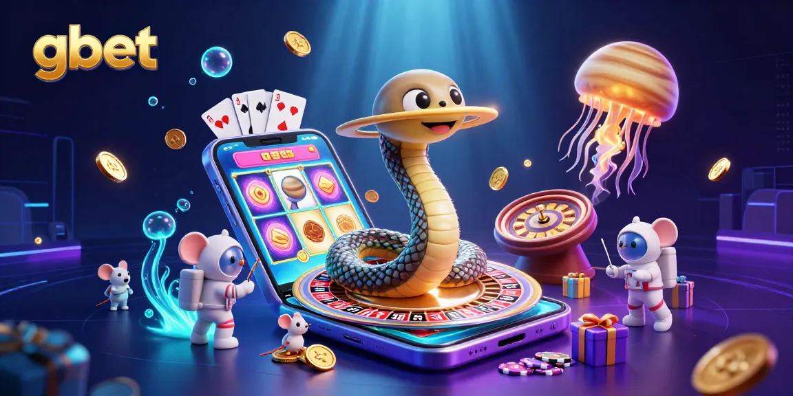 gbet offers thrilling betting scenes with cartoon characters engaging in fun gambling activities.