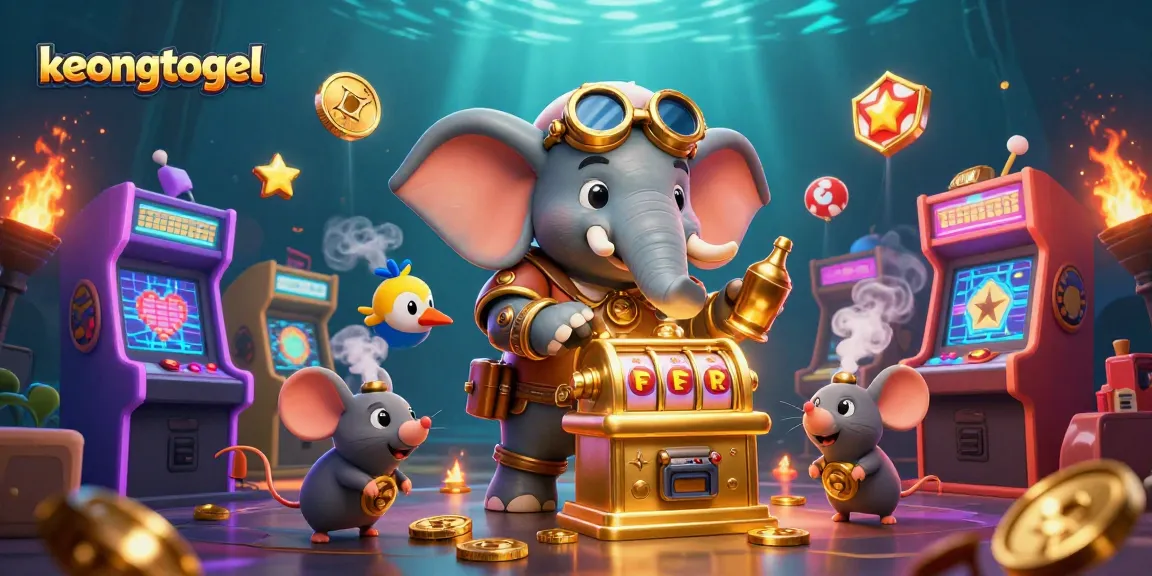 Engage in the exciting gameplay at keongtogel with vibrant slot machines and unique characters.
