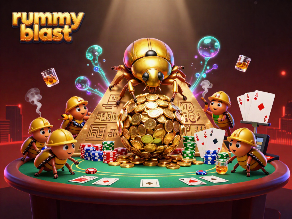 Experience thrilling gameplay with Rummy Blast, featuring engaging card strategies and exciting visuals.