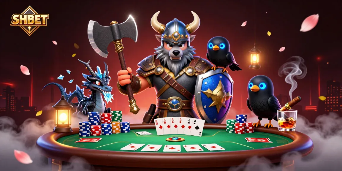 Experience exhilarating gameplay at SHBET with dynamic elements of poker and vibrant graphics.