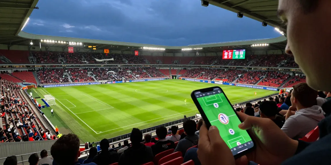 สมัครแทงบอลโลก with real-time betting predictions and match odds analysis in an electrifying stadium atmosphere.