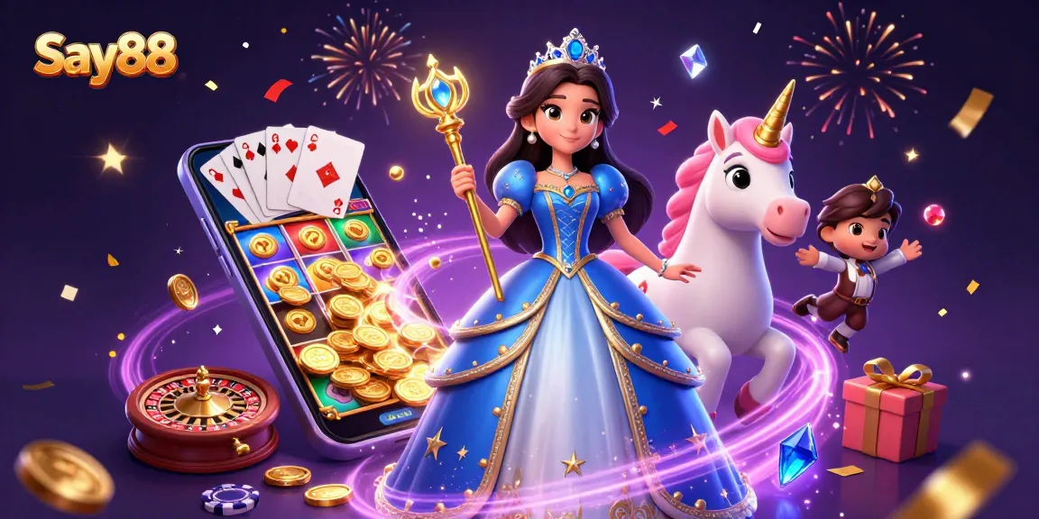 Say88 entertains players with captivating slot games, stunning visuals, and lively casino elements.