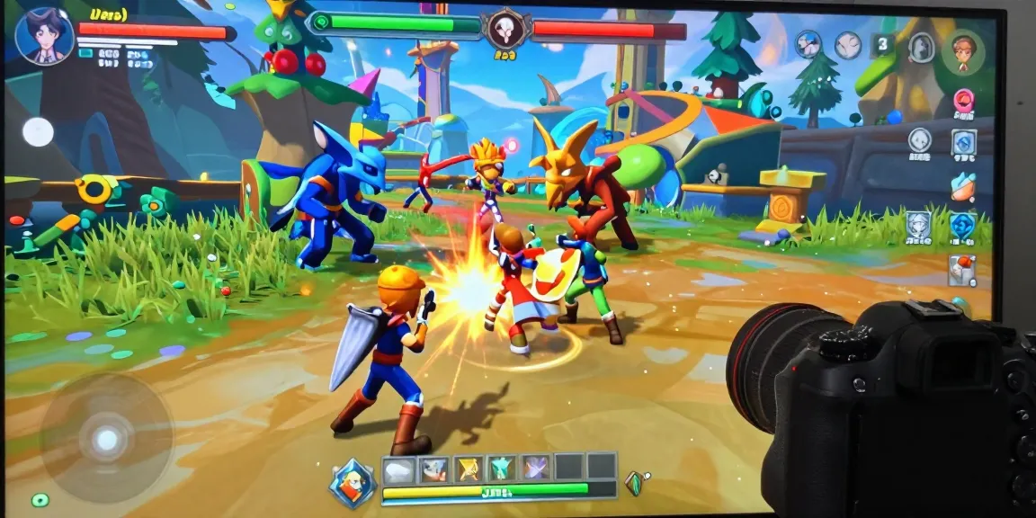 Experience the thrill of 3D ecchi game adventures with vibrant fantasy battles.